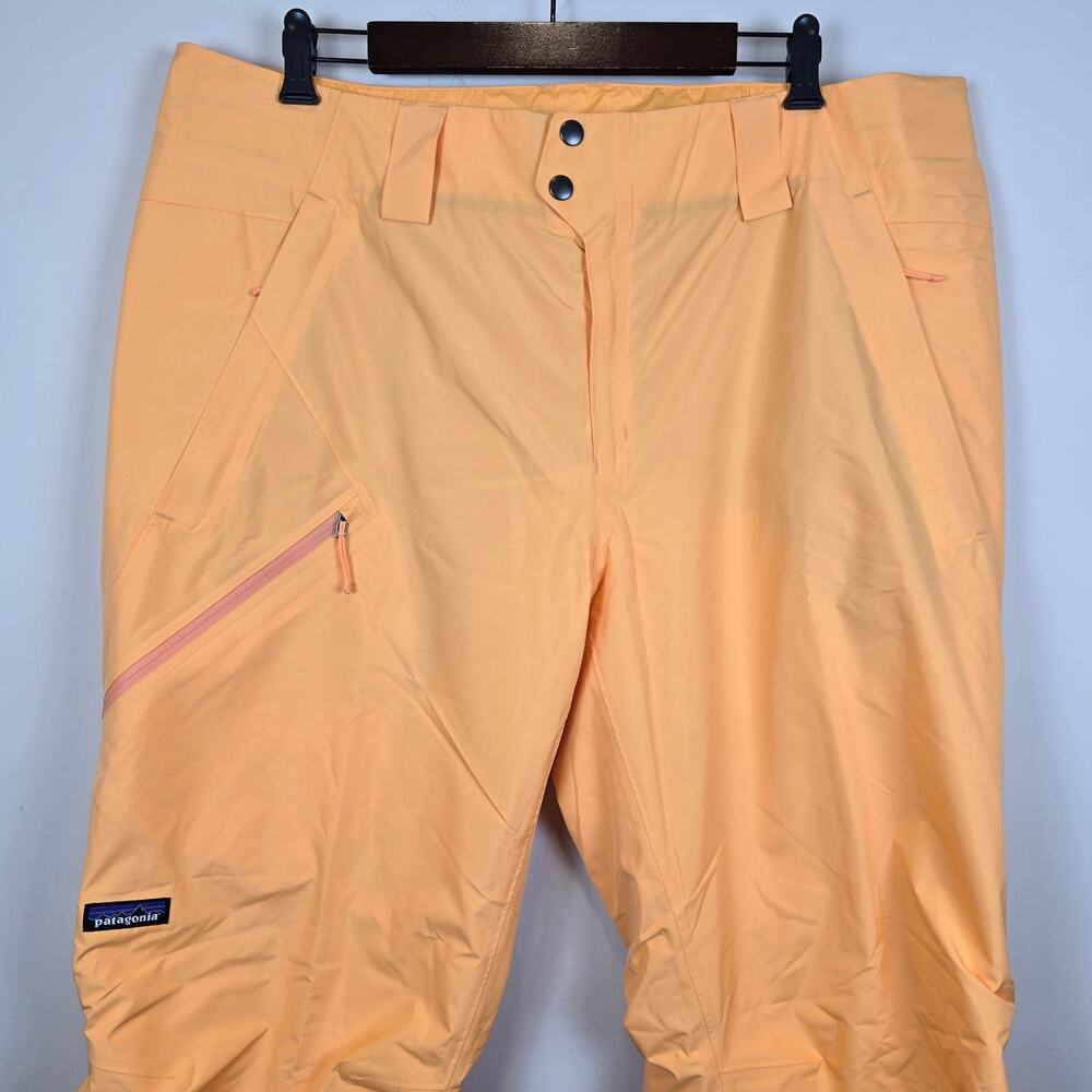 Patagonia Womens Size XL Insulated Powder Town Pants Vivid Apricot 31185. - Picture 2 of 4